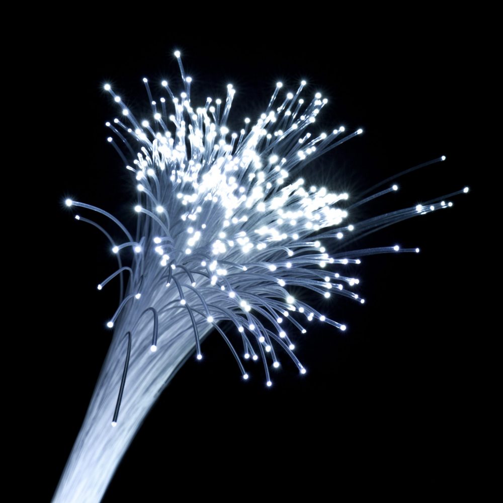fiber optics background 3d image